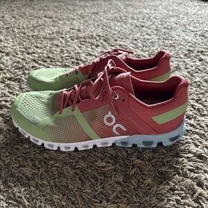 On cloud running shoes